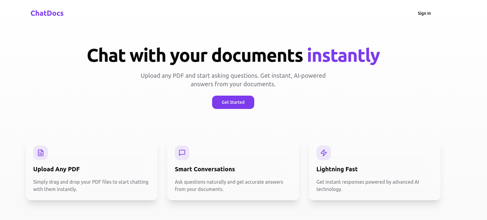 Chat Docs - Interact with Documents